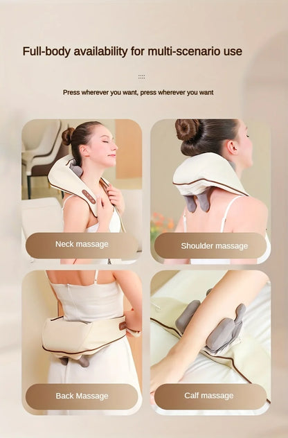 Professional Shoulder & Neck Massager – Rechargeable with Realistic Massage