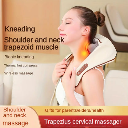 Professional Shoulder & Neck Massager – Rechargeable with Realistic Massage