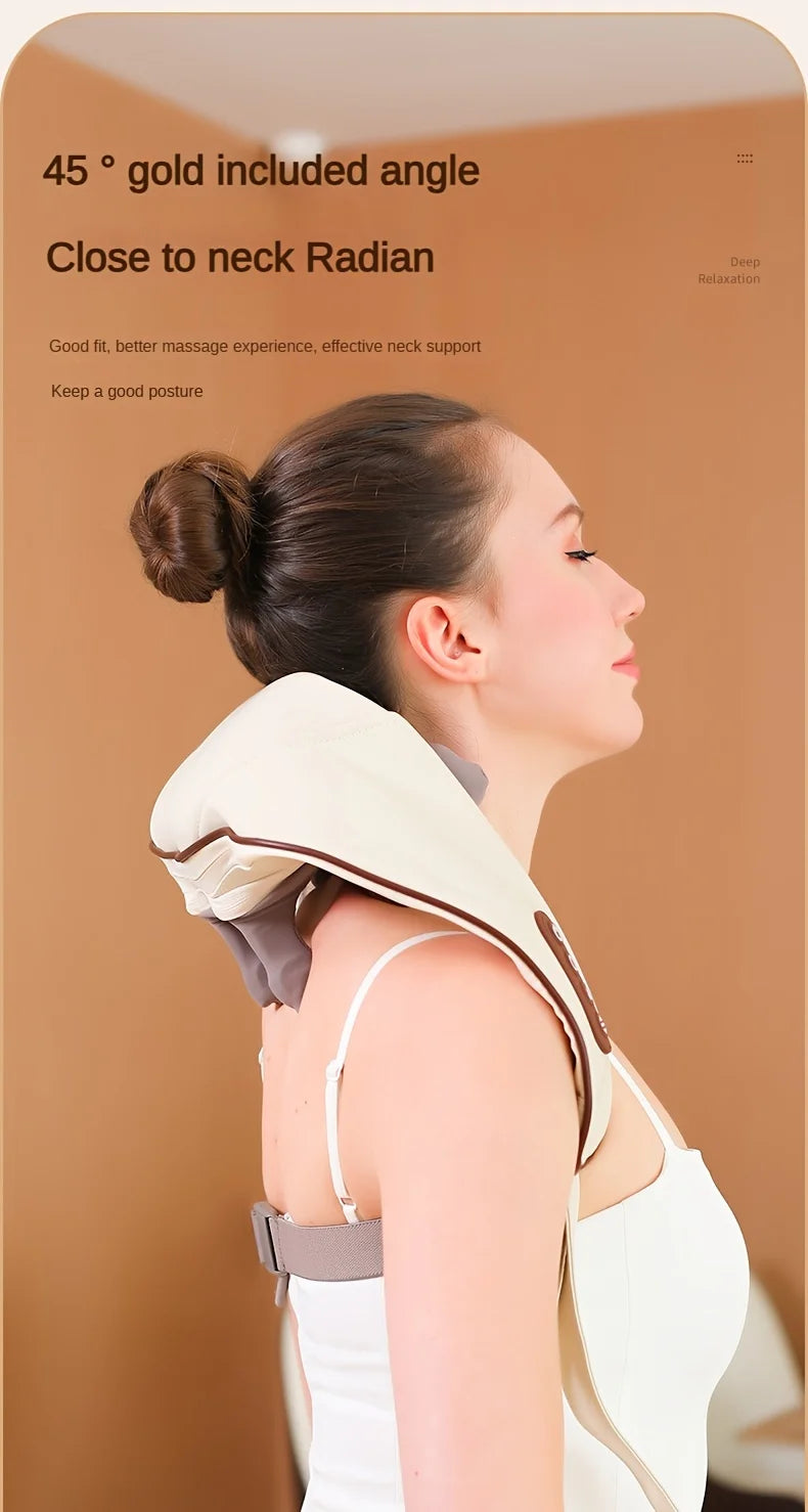 Professional Shoulder & Neck Massager – Rechargeable with Realistic Massage