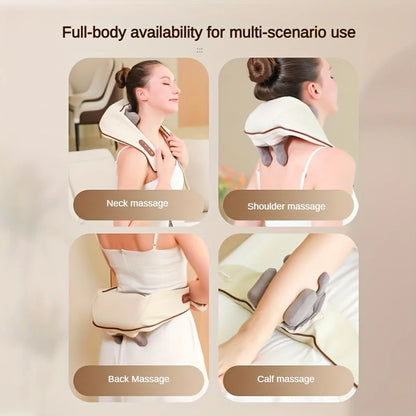 Professional Shoulder & Neck Massager – Rechargeable with Realistic Massage