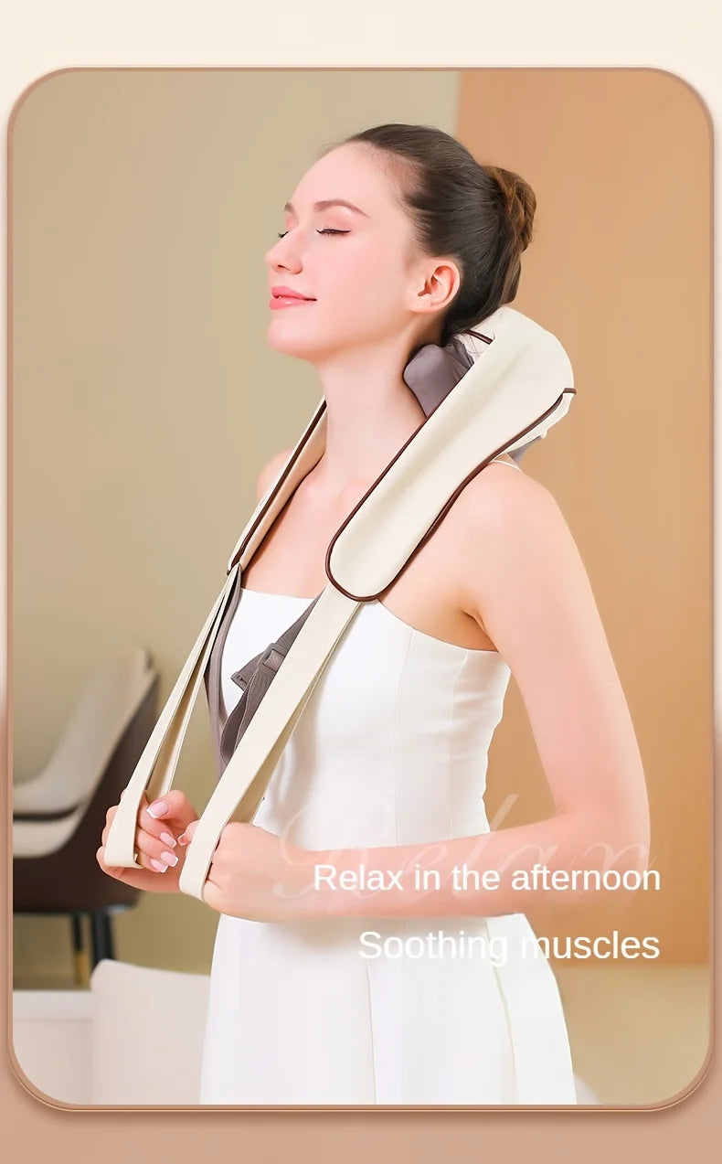 Professional Shoulder & Neck Massager – Rechargeable with Realistic Massage