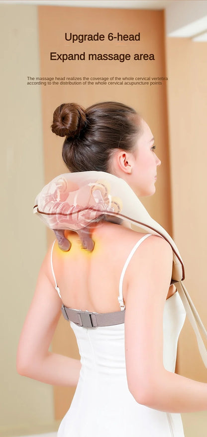 Professional Shoulder & Neck Massager – Rechargeable with Realistic Massage