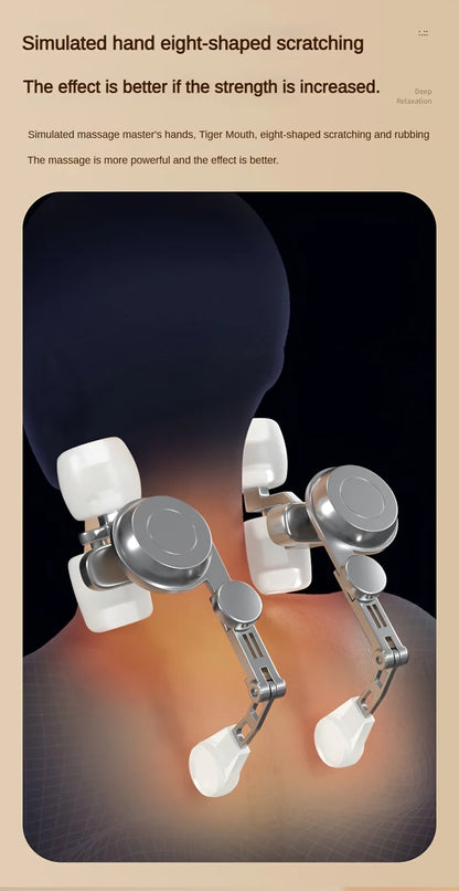 Professional Shoulder & Neck Massager – Rechargeable with Realistic Massage