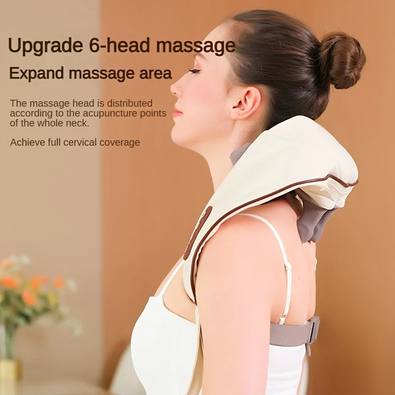 Professional Shoulder & Neck Massager – Rechargeable with Realistic Massage